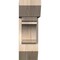 Ekena Millwork Olympic Slat Smooth Bracket w/ Offset Brace, Douglas Fir, 7 1/2"W x 22"D x 22"H BKT0806X22X22OLY06SDF - alternate 2